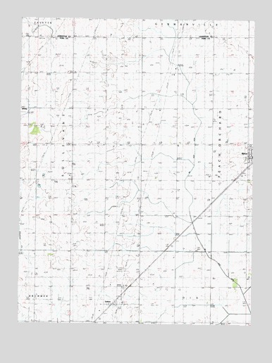 Melvin West, IL USGS Topographic Map
