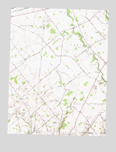 Memphis, OH USGS Topographic Map