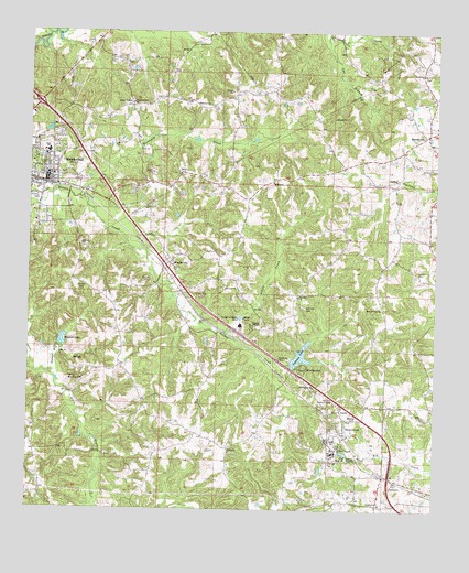 Mendenhall East, MS USGS Topographic Map