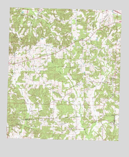 Mendenhall SE, MS USGS Topographic Map