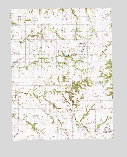 Mendon, IL USGS Topographic Map