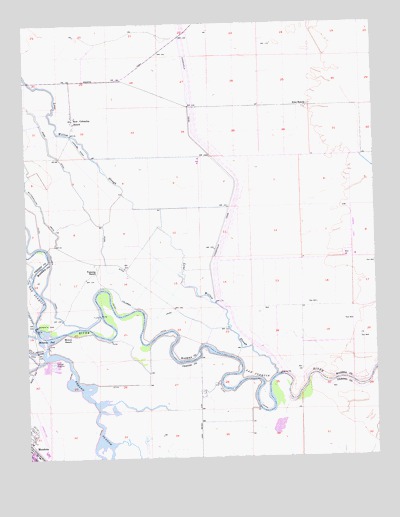 Mendota Dam, CA USGS Topographic Map