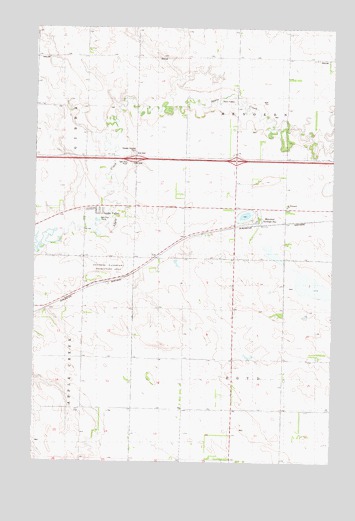 Menoken, ND USGS Topographic Map