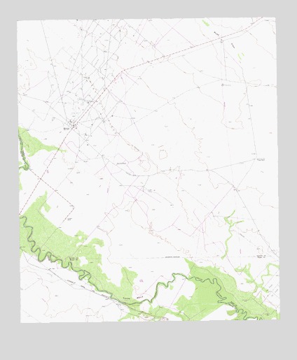 Mentone, TX USGS Topographic Map