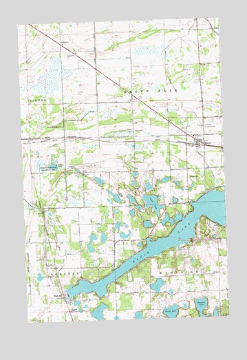 Mentor, MN USGS Topographic Map