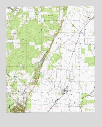 Mer Rouge, LA USGS Topographic Map