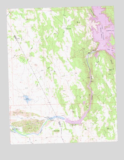 Merced Falls, CA USGS Topographic Map