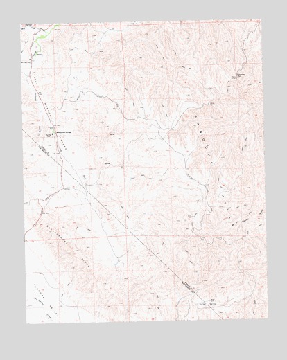 Mercey Hot Springs, CA USGS Topographic Map