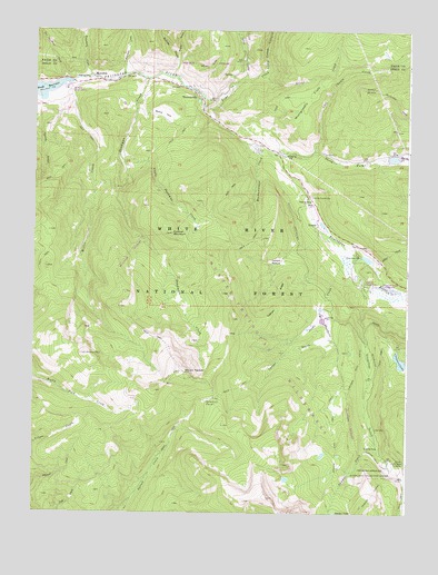 Meredith, CO USGS Topographic Map