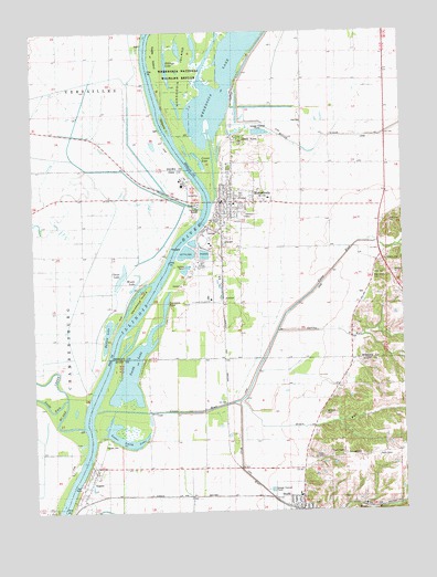 Meredosia, IL USGS Topographic Map