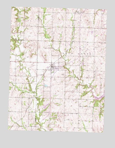 Meriden, KS USGS Topographic Map