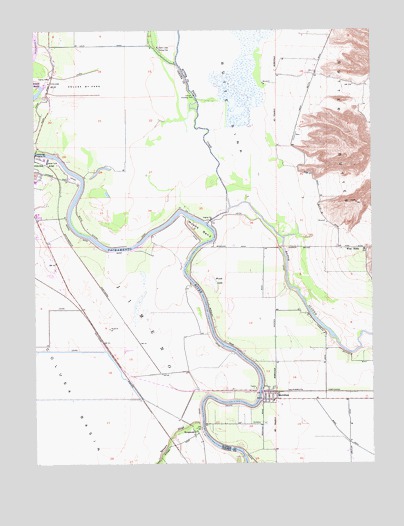 Meridian, CA USGS Topographic Map