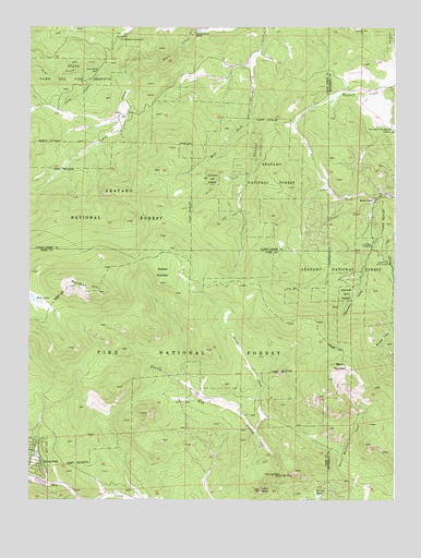 Meridian Hill, CO USGS Topographic Map