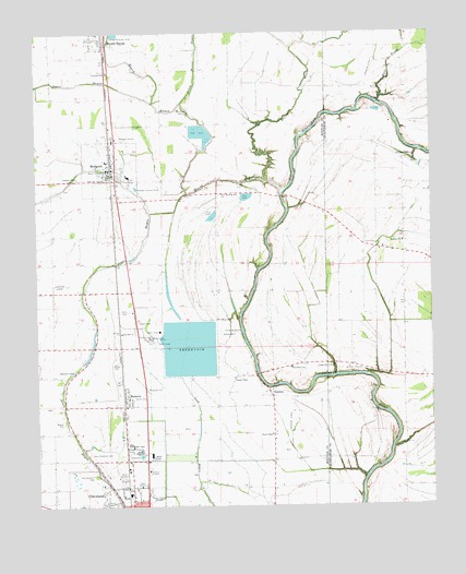 Merigold, MS USGS Topographic Map