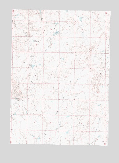 Merino, WY USGS Topographic Map