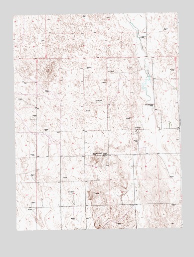 Merino SE, CO USGS Topographic Map
