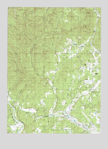 Merlin, OR USGS Topographic Map