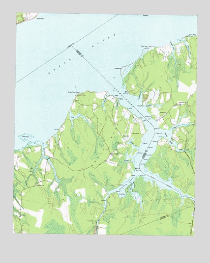 Merrimon, NC USGS Topographic Map