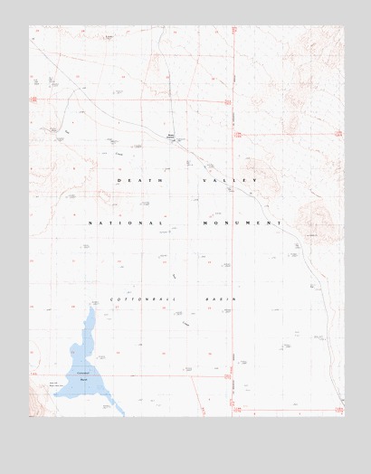 Beatty Junction, CA USGS Topographic Map