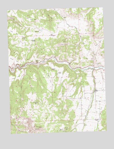 Mesa, CO USGS Topographic Map