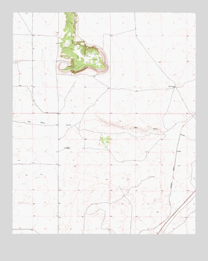 Mesa Leon, NM USGS Topographic Map