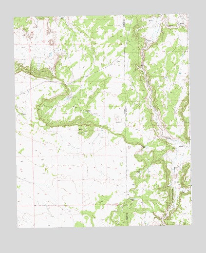 Mesa Parada, AZ USGS Topographic Map