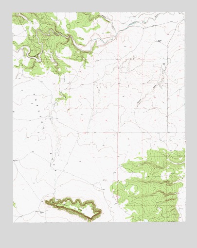 Mesa Pino, NM USGS Topographic Map