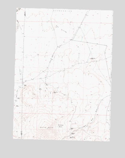 Beatys Butte, OR USGS Topographic Map