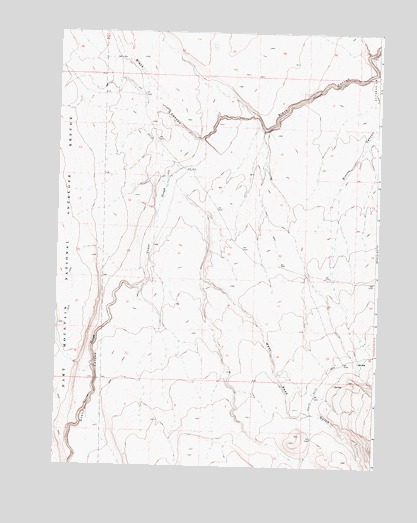 Beatys Butte NW, OR USGS Topographic Map