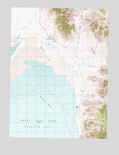 Messix Peak, UT USGS Topographic Map