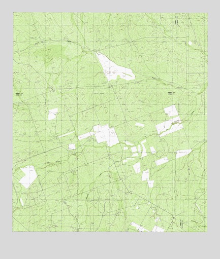 Mesteno Creek North, TX USGS Topographic Map