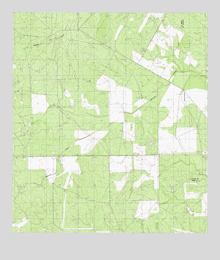 Mesteno Creek South, TX USGS Topographic Map