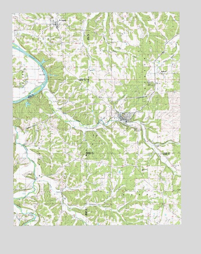 Meta, MO USGS Topographic Map