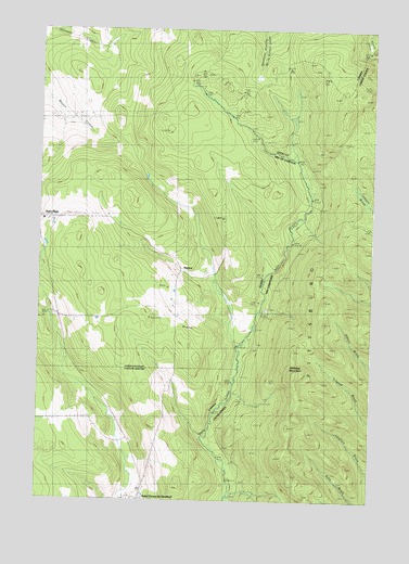 Metallak Mountain, NH USGS Topographic Map