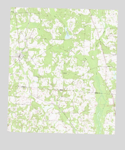 Metcalf, GA USGS Topographic Map