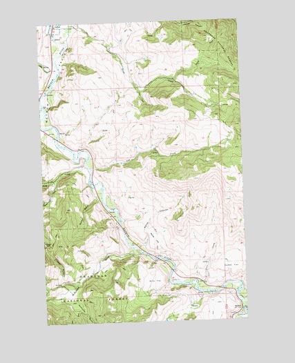Methow, WA USGS Topographic Map