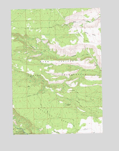 Metolius Bench, OR USGS Topographic Map