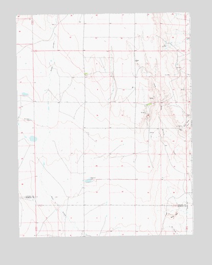 Metz Springs, CO USGS Topographic Map