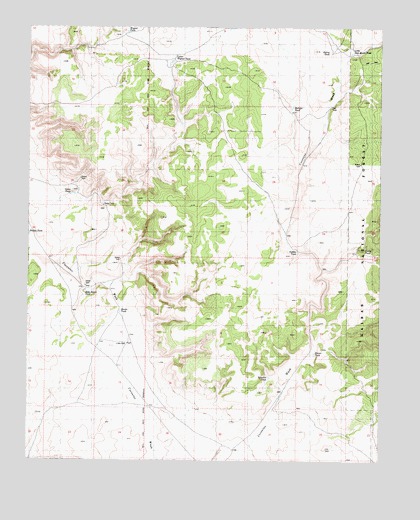 Metzger Tank, AZ USGS Topographic Map