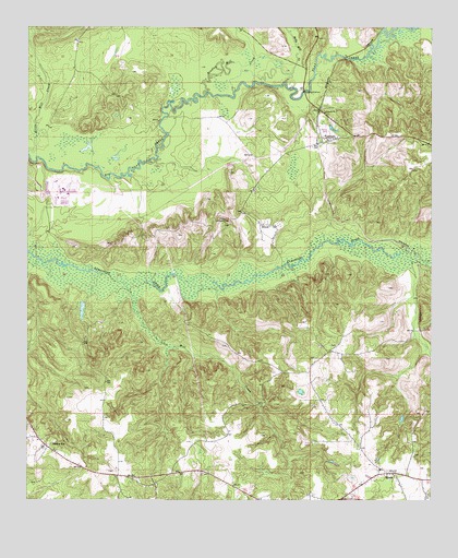 Mexia, AL USGS Topographic Map