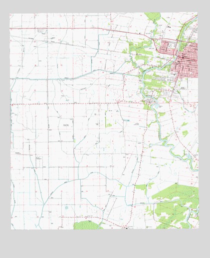 Abbeville West, LA USGS Topographic Map