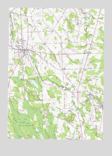 Mexico, NY USGS Topographic Map