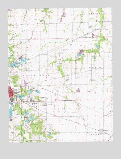 Mexico East, MO USGS Topographic Map