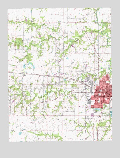 Mexico West, MO USGS Topographic Map