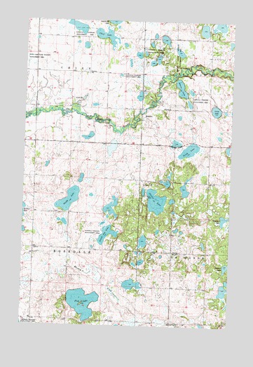 Beaulieu, MN USGS Topographic Map