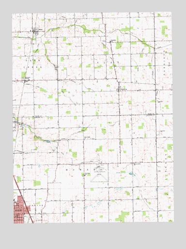 Miami, IN USGS Topographic Map
