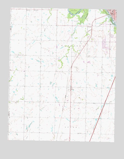 Miami SW, OK USGS Topographic Map
