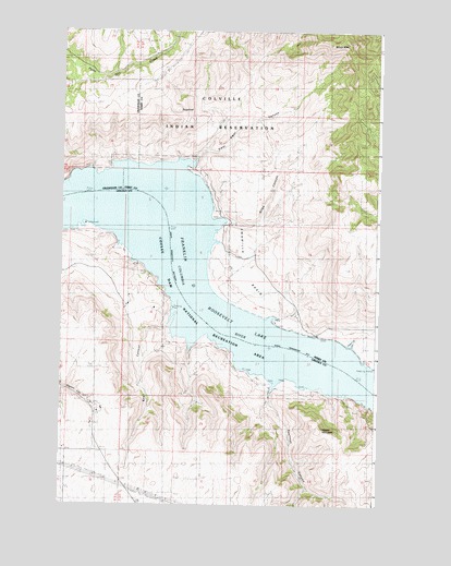 Mica Mountain, WA USGS Topographic Map