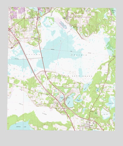 Micanopy, FL USGS Topographic Map