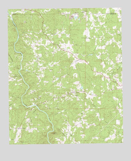 Micaville, AL USGS Topographic Map